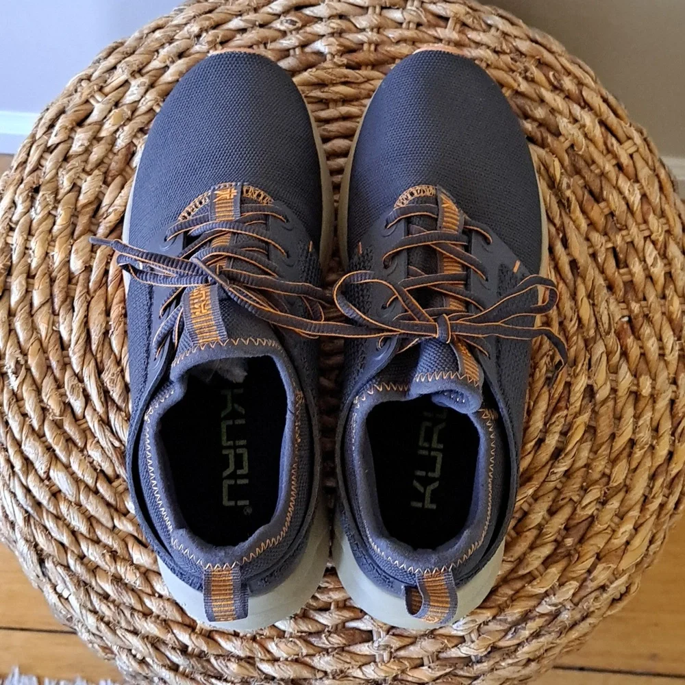 KURU Womens Atom Kurocloud Athletic/Training/Gym Smoke Grey Knit‎ Sneakers 9.5